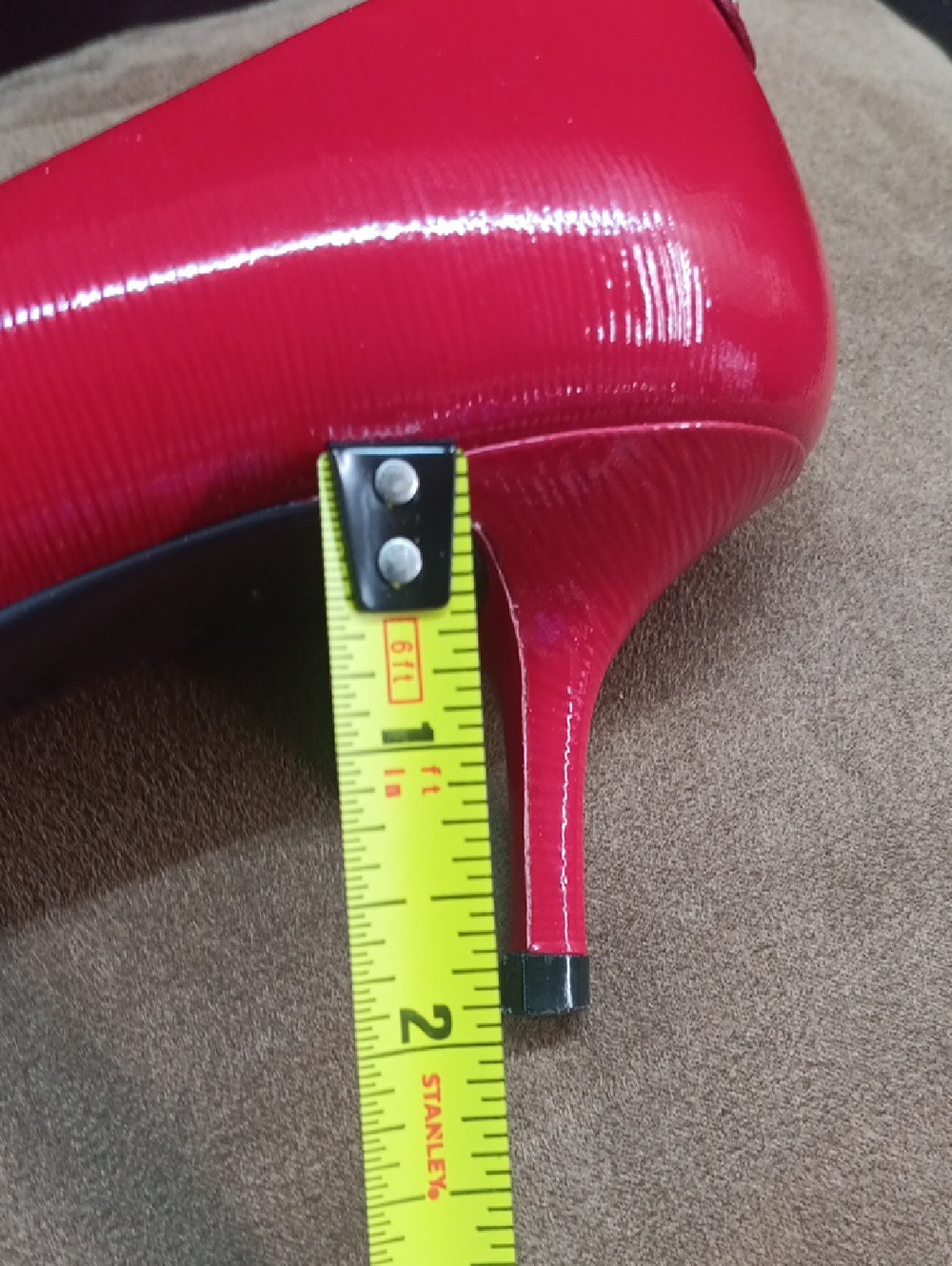 Michael Kors Bright Red Patent Pointed-Toe Stiletto Pumps - Picture 10 of 10